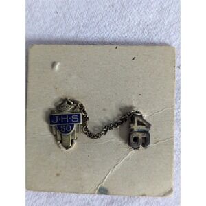 Junior High 50 Brooklyn New York vintage 1946 pin J.H.S